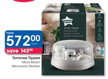 Tommee Tippee Micro-Steam Microwave Steriliser