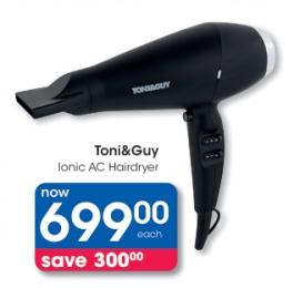 Toni&Guy Ionic AC Hairdryer