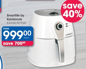 Smartlife by Kambrook 4.6 Litre Air Fryer