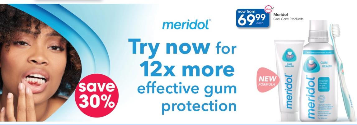 meridol Oral Care Products