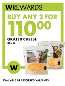 Grated Cheese 250 g