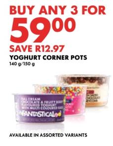 Yoghurt Corner Pots