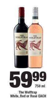 The Wolftrap White, Red or Rosé EACH 750ml