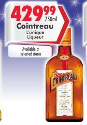 Cointreau L'unique Liqueur 750ml