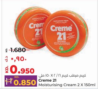 Creme 21 Moisturising Cream 2 X 150ml