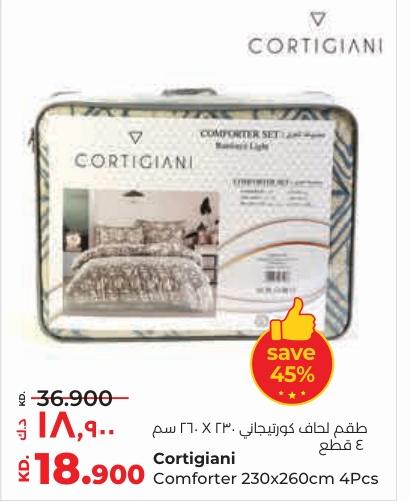 Cortigiani Comforter 230x260cm 4Pcs