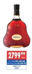 Hennessy XO Cognac 750ml