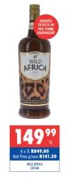 Wild Africa Cream 750ml