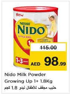 Nido Milk Powder Growing Up  1+ 1.8Kg