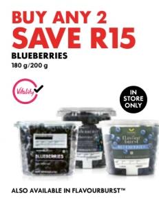 Woolworth Blueberries 180 gm /200 gm 