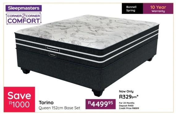 Torino Queen 152cm Base Set