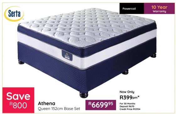 Athena Queen 152cm Base Set