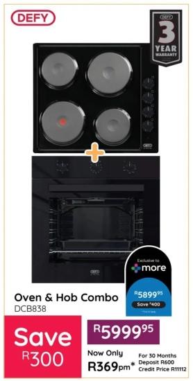 Oven & Hob Combo