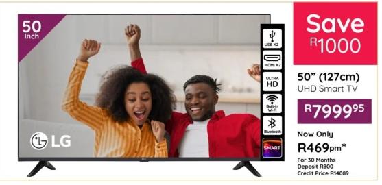 50" (127cm) UHD Smart TV