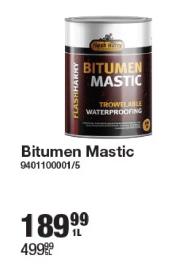 Flash Harry Bitumen Mastic 1L