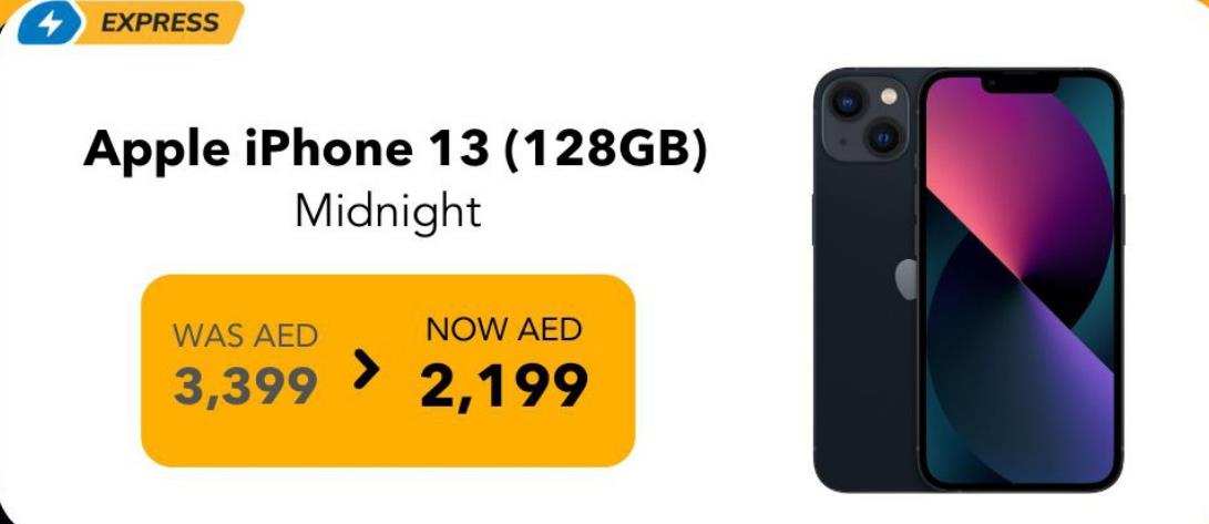 Apple iPhone 13 (128GB) Midnight