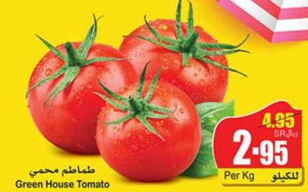 Green House Tomato per kg