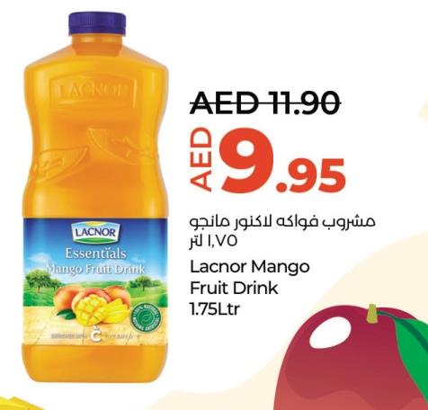 Lacnor Mango Fruit Drink 1.75Ltr