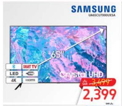 SAMSUNG UA6SCU7000UXSA SMART LED TV 65INCH