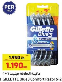 GILLETTE Blue3 Comfort Razor