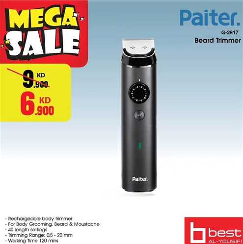 Paiter G-2617 Beard Trimmer