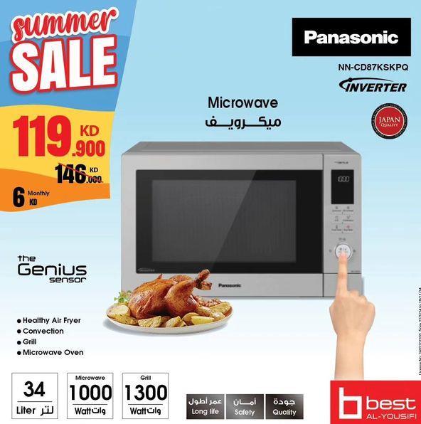 Panasonic Microwave 34 Ltr