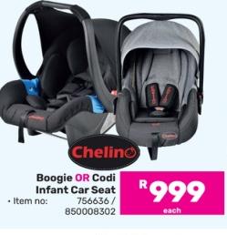 Boogie OR Codi Infant Car Seat