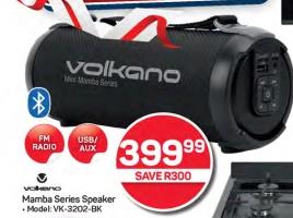 Volkano Mamba Series Speaker + Model. VK-3202-8K