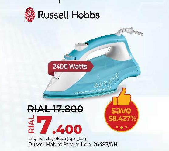 Russel Hobbs Steam Iron, 26483/RH