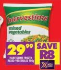 Harvestime	Mix Vegetables-Frozen	900 gm