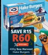  Sea Harvest Hake Burgers 400gm