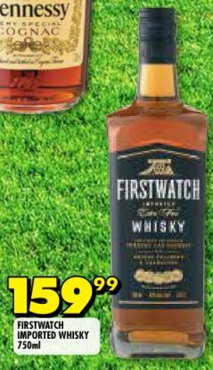 FIRSTWATCH IMPORTED WHISKY 750ml 