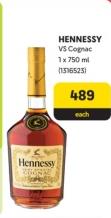 HENNESSY VS Cognac 1x 750 ml  