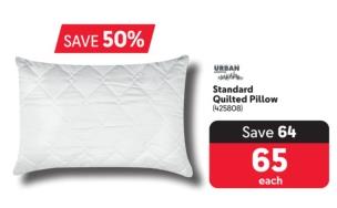 URBAN Standard Quilted Pillow  