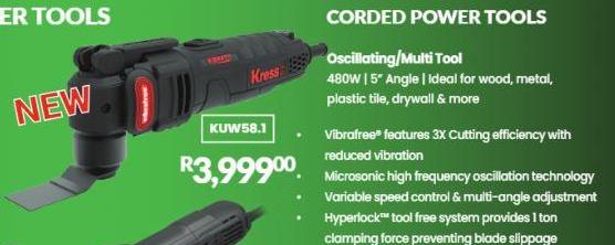 CORDED POWER TOOLS