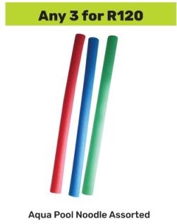 Aqua Pool Noodle Assorted  any 3