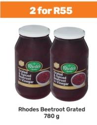 Rhodes Beetroot Grated 780g