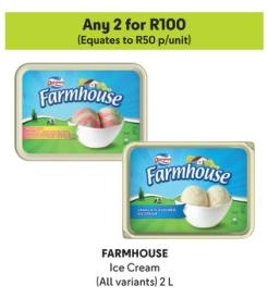 FARMHOUSE Ice Cream (All variants) any 2 