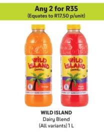 WILD ISLAND Dairy Blend (All variants) any 2 