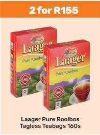 Laager Pure Rooibos Tagless Teabags