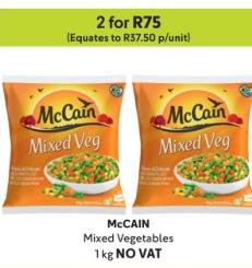 McCAIN Mixed Vegetables  