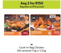 Makro Cook-In-Bag Chicken ( All Variants) 1kg or 1.3kg Any 2