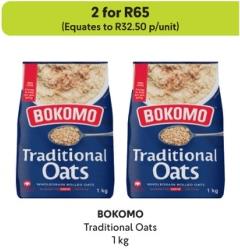 BOKOMO Traditional Oats 1 kg