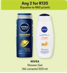 NIVEA Shower Gel (All variants) any 2 