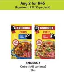 KNORROX Cubes (All variants) 24's Any 2