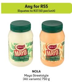 NOLA Mayo Streetstyle (All variants) 750 gm 