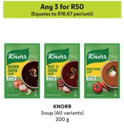 KNORR Soup (All variants) any 3 