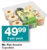 Mr. Fun Sweetie Cupcakes 