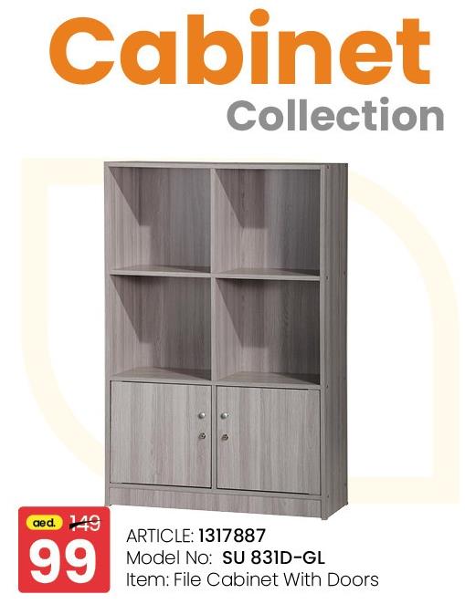 File Cabinet With Doors