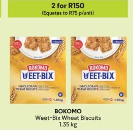 BOKOMO Weet-Bix Wheat Biscuits 1.35 kg